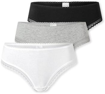 Schiesser Cheeky-Strings 3er-Pack Spitze - Modern Multipacks (182907-901)