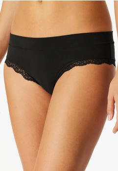 Schiesser Brazilian Spitze schwarz Unique Cotton (183136-000)