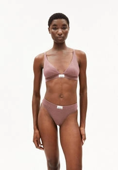 armedangels OSILAARI RIB Ripp-Triangle Bralette aus Bio-Baumwoll Mix lila ( ) (30006765-3242)