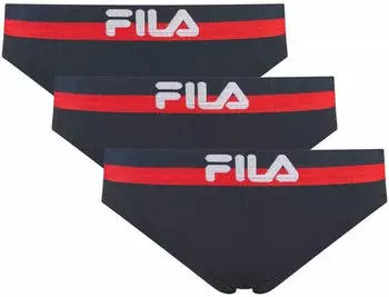 Fila String elastischer Logobund (FLA4601001000005) navy/rot/weiß