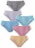 Petite Fleur Jazz-Pants Slips aus reiner Baumwolle 6er-Pack gestreift