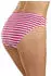 Petite Fleur Jazz-Pants Slips aus reiner Baumwolle 6er-Pack gestreift