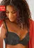 Vivance Dreams Push-up-BH mit floraler Spitze (72862809) black forest/petrol