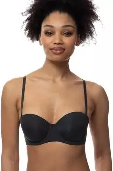 Dorina Michelle Balconette BH mit vorgeformten Cups, abnehmbare Tr&auml;ger (D17193A) schwarz