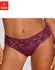 Nuance String mit breitem Spitzenband (2-St)