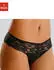 Nuance String mit breitem Spitzenband (2-St)
