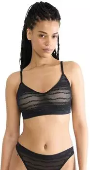 Sloggi Free Evolve PU Lace Bustier (10224701) schwarz