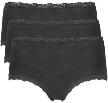 Nina von C Cosy Taillenslip 3er-Pack (74212631) schwarz