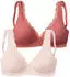 Petite Fleur Bralette-BH High-Apex-Schnittform mit Zierborte