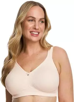Susa Capri 8107 B&uuml;gellos-BH mit Soft-Touch-Unterbrustband soft peach