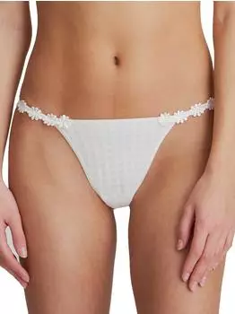Marie Jo Blümchen String Avero (0600413) weiss