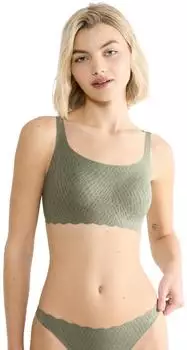 Sloggi Zero Feel Bliss Bralette (10219598) moss green old/gr&uuml;n