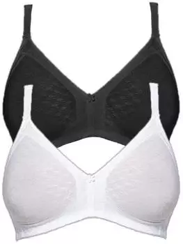 Susa BH ohne B&uuml;gel (9481) schwarz/wei&szlig;