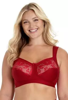 Miss Mary of Sweden Lovely Lace b&uuml;gelloser BH (2393) rot