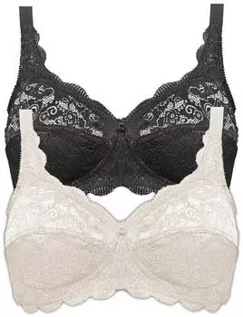 Susa Latina BH ohne B&uuml;gel (7814) champagner/schwarz