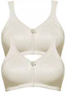 Susa Topsy Plus Entlastungs-BH ohne B&uuml;gel (9756) weiss champ.micro