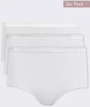 Nina von C Taillenslip 3er Pack (16160722) wei&szlig;