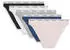 Calvin Klein Icon Logo 5er-Pack Slips in Schwarz/Weiß/Grau/Rosa/Blau mit Bikini-Schnitt-Bunt (000QD5208E31V)