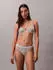 Calvin Klein Icon Logo 5er-Pack Slips in Schwarz/Weiß/Grau/Rosa/Blau mit Bikini-Schnitt-Bunt (000QD5208E31V)