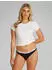 Calvin Klein Icon Logo 5er-Pack Tangas in Schwarz/Grau/Burgunderrot/Schottenkaro-Rot mit Markenlogo-Bunt (000QD5221E323)