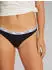 Calvin Klein Icon Logo 5er-Pack Tangas in Schwarz/Grau/Burgunderrot/Schottenkaro-Rot mit Markenlogo-Bunt (000QD5221E323)