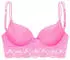 Vivance Dreams Anisa Push-up-BH mit Bügel und Spitze pink