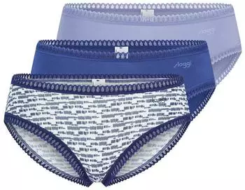 Sloggi 3-Pack Go Crush Hipster (10219671) multiple colours 3