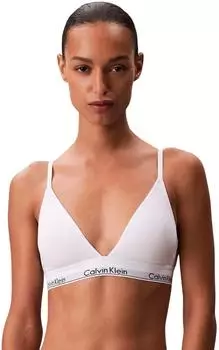 Calvin Klein Lightly Lined Triangel Bra (LV00QF8498) white