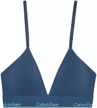 Calvin Klein Lightly Lined Triangel Bra (LV00QF8498) dark denim