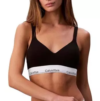 Calvin Klein Icon Cotton Lift Bralette (LV00QF8500) black
