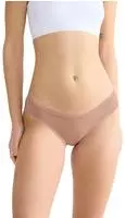 Sloggi 3P GO Crush Mini Briefs Hellbraun Baumwolle X-Small Damen