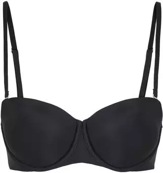 Hunkemöller Jane Vorgeformter trägerloser Bügel-BH (HKM3522001000014) schwarz