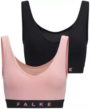 Falke Daily Comfort Bustier (69107) schwarz/hellrosa