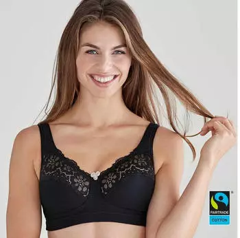 Swegmark Cotton Bloom Wireless BH (68962408) schwarz