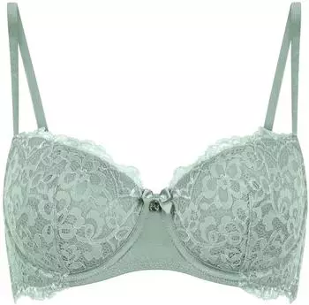 Hunkem&ouml;ller Marine B&uuml;gel-BH gr&uuml;n