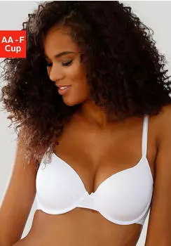 Lascana Ela Perfect Basic BH (810239) weiß