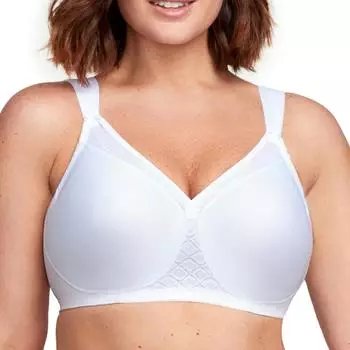 Glamorise T-Shirt BH (1080) weiß