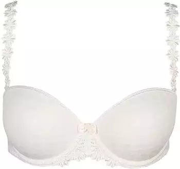 Marie Jo Avero Unterlegter BH Trägerlos (0200413) offwhite