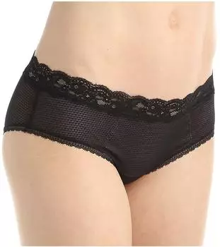 Passionata Brooklyn Shorty mit Raffungen schwarz