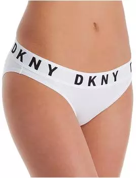 DKNY Cozy Boyfriend Bikini Style Unterwäsche weiß/schwarz