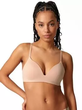 Skiny Classicotton Triangel-BH ohne B&uuml;gel (081992) beige