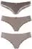 Lascana Brasilslip aus elastischer Baumwolle mit zarter Spitze
