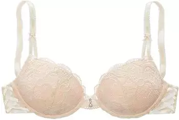 Lascana Nikoletta Push-up BH mit Schnürung champagner/pfirsich