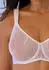 Nuance Minimizer-BH mit Bügel und gefütterten Trägern aus Glanzjacquard weiß