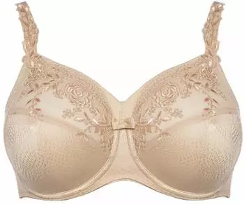 Ulla Ella Bügel-BH mit Blende (3623) biskuit/beige