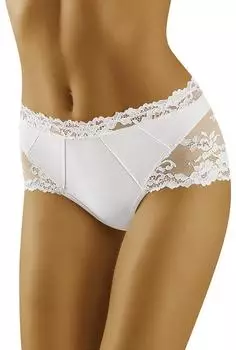 Wolbar Abra Maxi-Slip Mit Hoher Taille Spitze (WB55) weiß