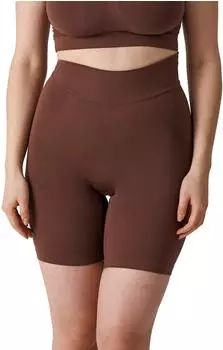 Snocks Shaping Shorts figurformend mit mittlerer Kompression braun