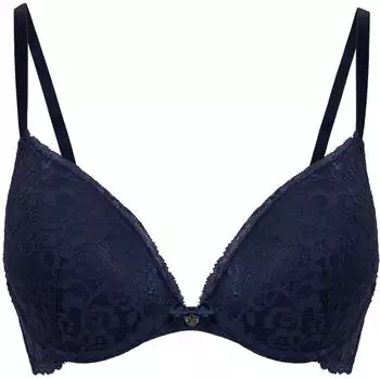 Hunkem&ouml;ller Vorgeformter Push-up-B&uuml;gel-BH (20251) dunkelblau