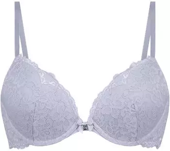 Hunkem&ouml;ller Vorgeformter Push-up-B&uuml;gel-BH Marine - Cosmic Sky lila