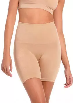 Magic Bodyfashion Medium shaping slip, schimmernd, nahtlos cappuccino